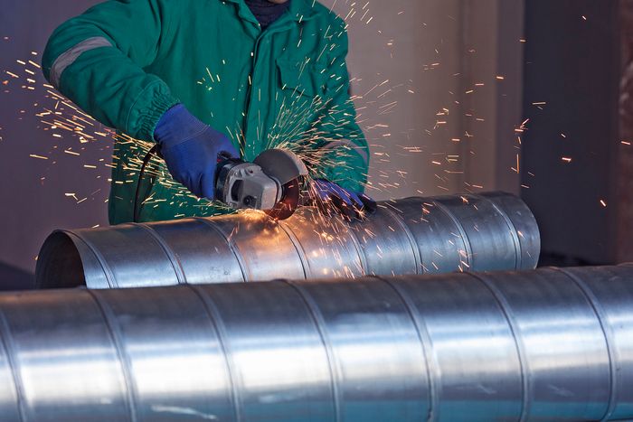 Metal ductwork fabrication